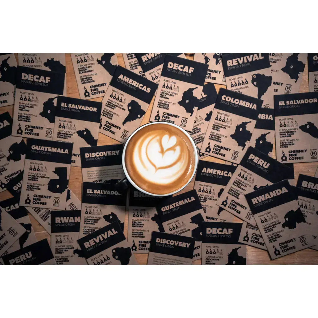 Chimney Fire Colombia Coffee Beans - Chocolate, Grape, Toffee
