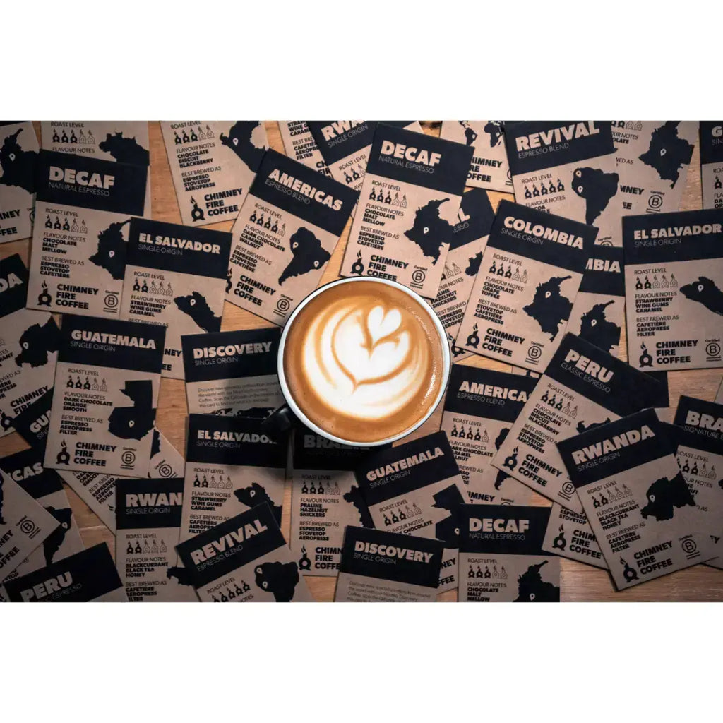 Chimney Fire Guatemala Coffee Beans - Dark Chocolate, Orange, Smooth