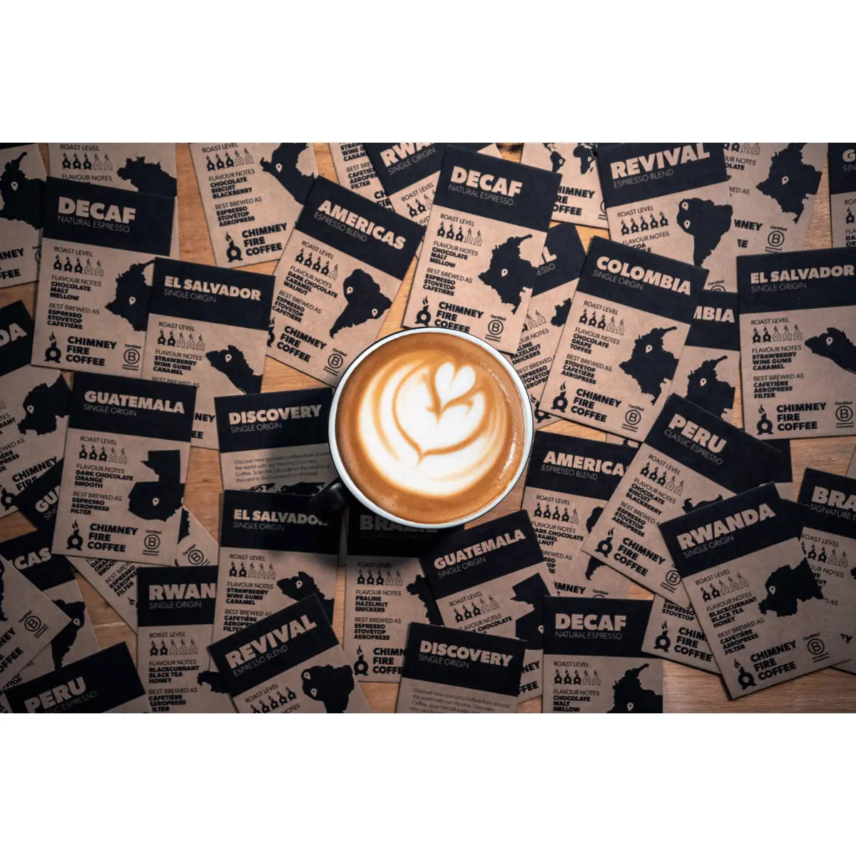 Chimney Fire Revival Coffee Beans - Cocoa, Treacle, Rich