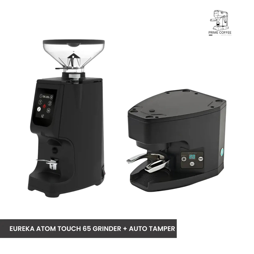Eureka Atom Touch 65 Espresso Grinder + Atom Auto Tamper