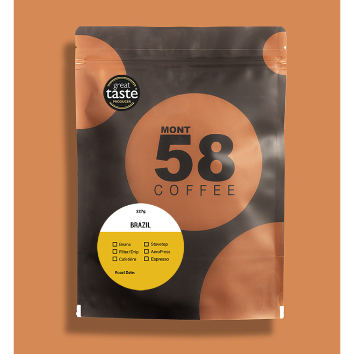 MONT58 Brazil Single Origin Coffee Beans