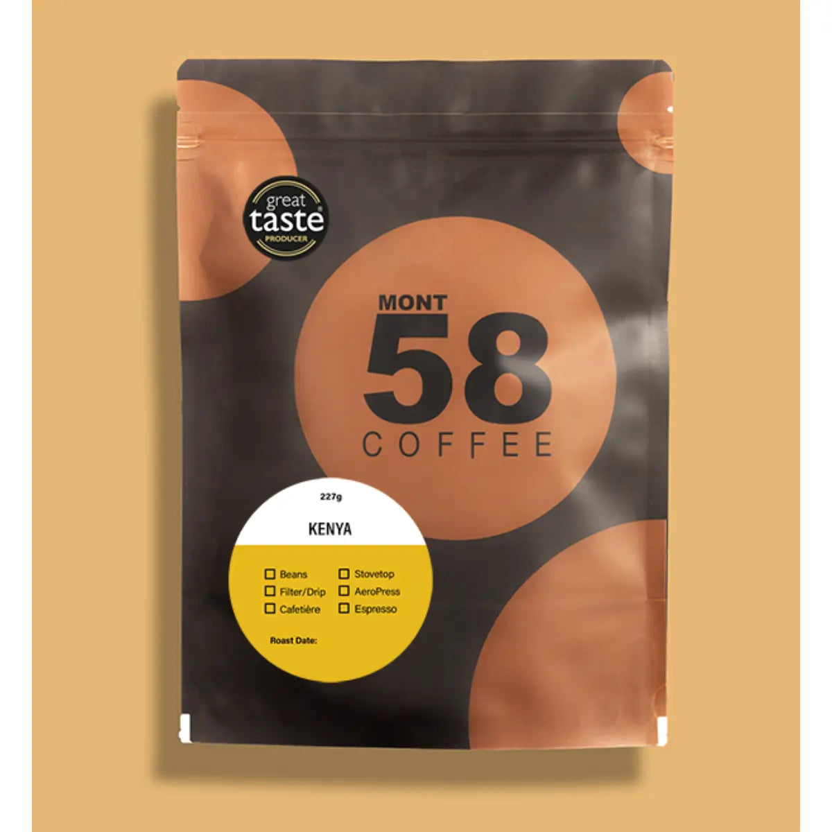 MONT58 Kenya Single Origin Coffee Beans