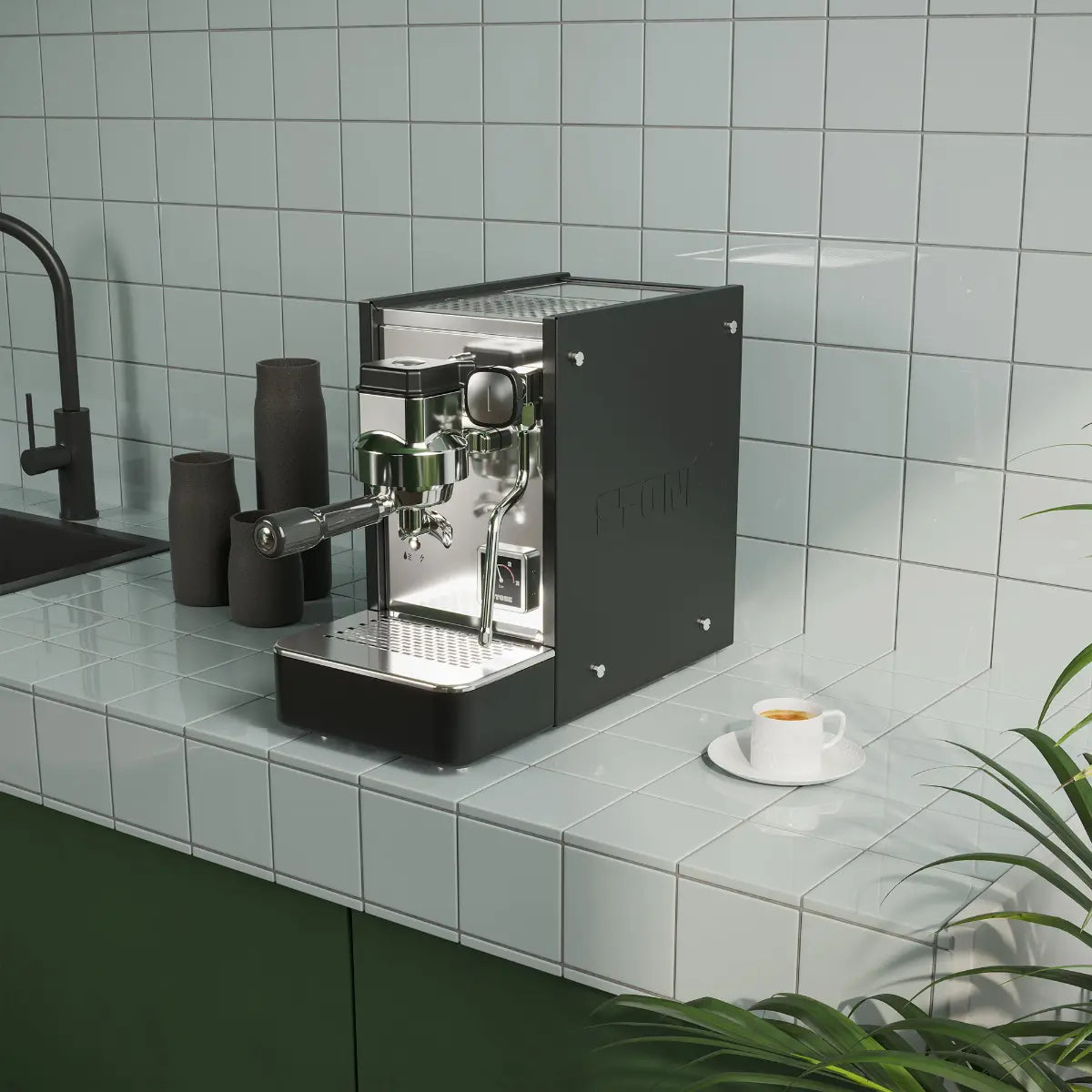 Stone Espresso - Home Espresso Machine - Fast Heat Up Time