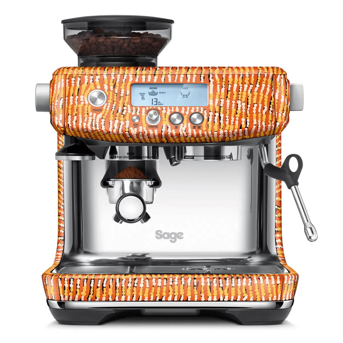 Sage the Barista Pro SES878 Espresso Machine | Automatic