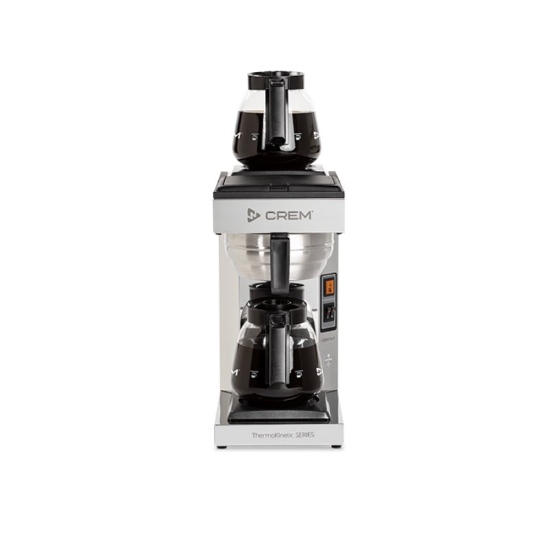 CREM M2 TK-Series Double Plate Pour & Serve + 2 x 1.8L Decanters + 25 Filter Papers