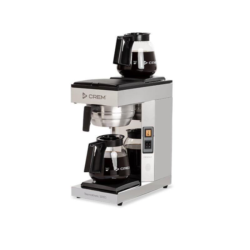CREM M2 TK-Series Double Plate Pour & Serve + 2 x 1.8L Decanters + 25 Filter Papers
