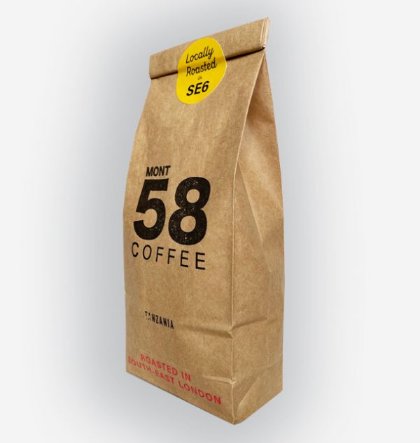 MONT58 Tanzania Single Origin Coffee Beans