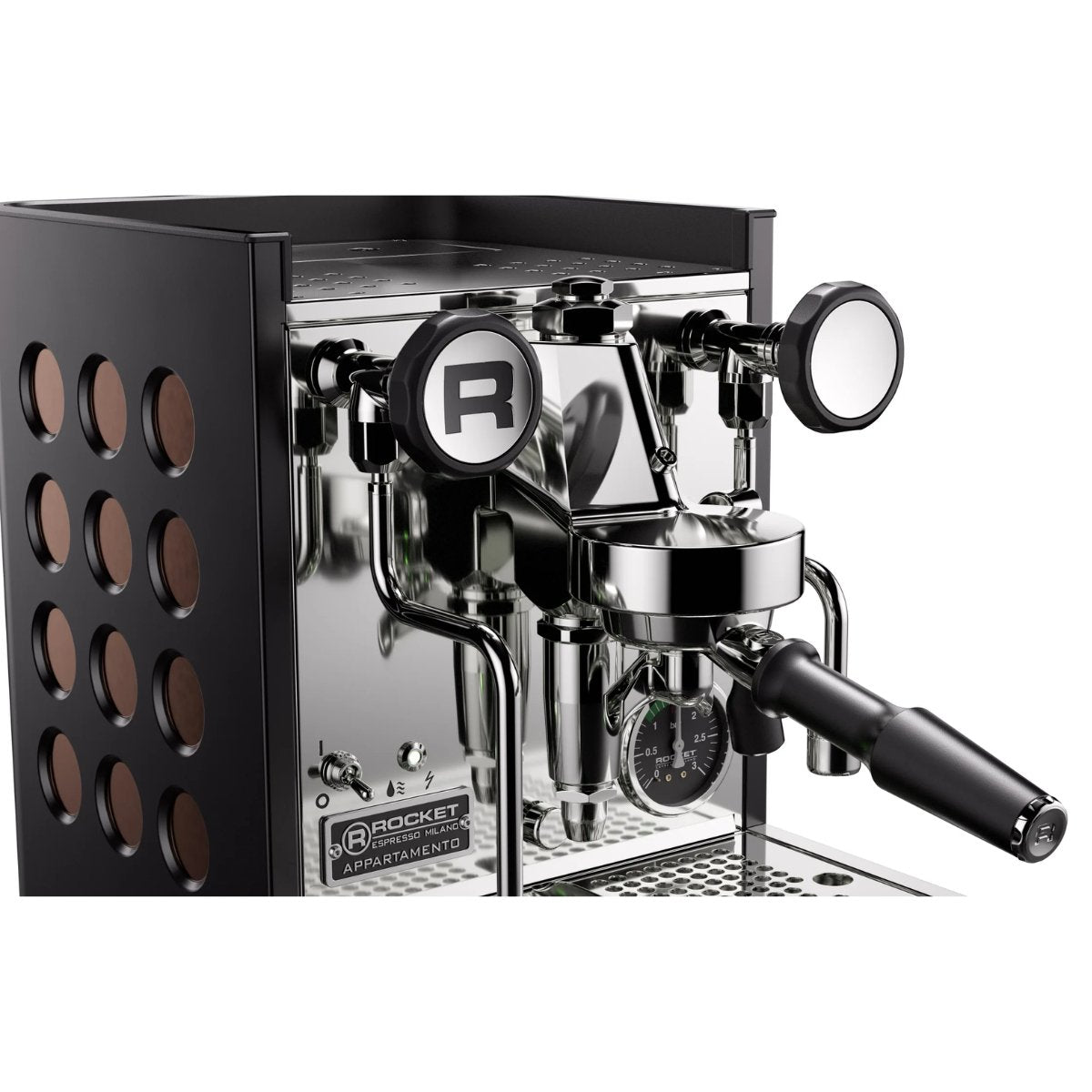 Rocket Appartamento TCA Espresso Machine - Temperature Control - Black