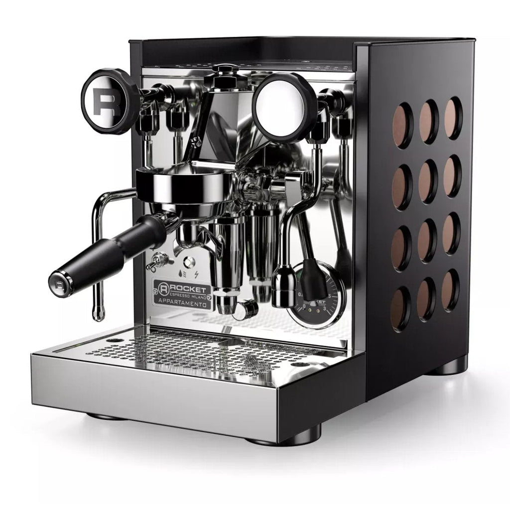 Rocket Appartamento TCA Espresso Machine - Temperature Control - Black/Copper
