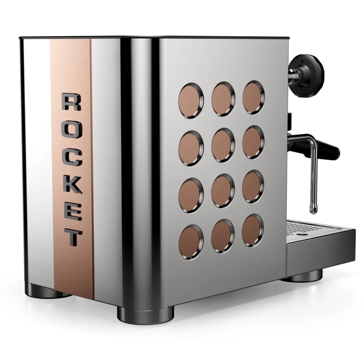 Rocket Appartamento TCA Espresso Machine - Temperature Control - Steel/Copper