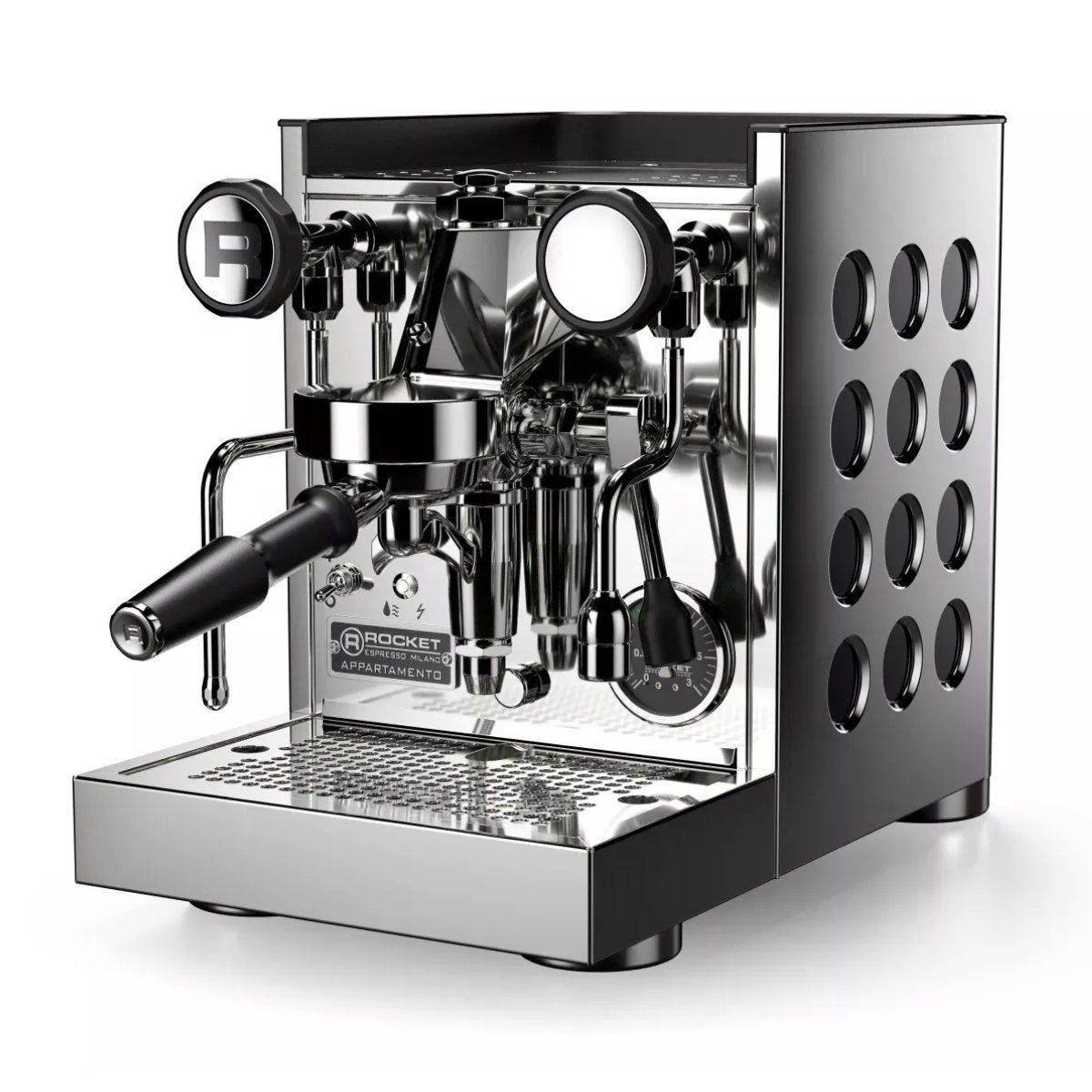 Rocket Appartamento TCA Espresso Machine - Temperature Control - Steel/Black