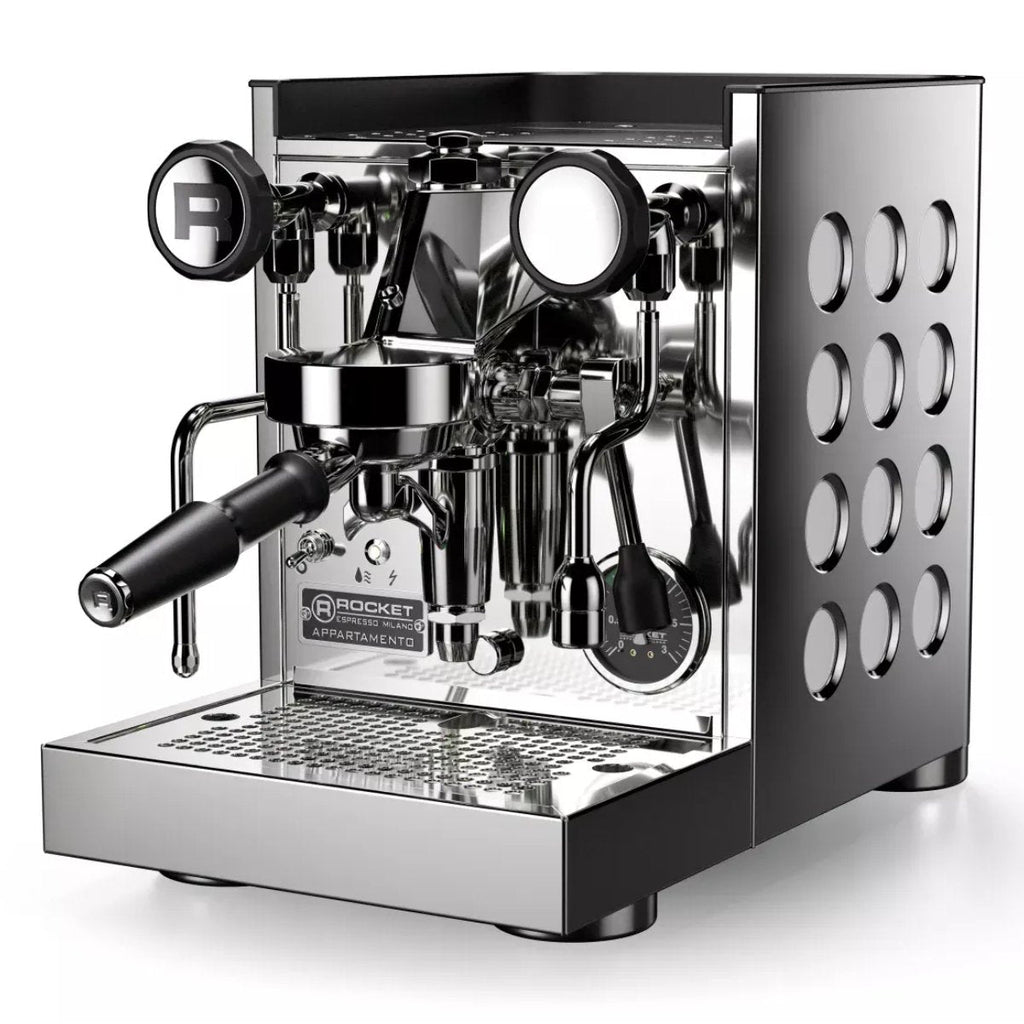 Rocket Appartamento TCA Espresso Machine - Temperature Control - Steel/White