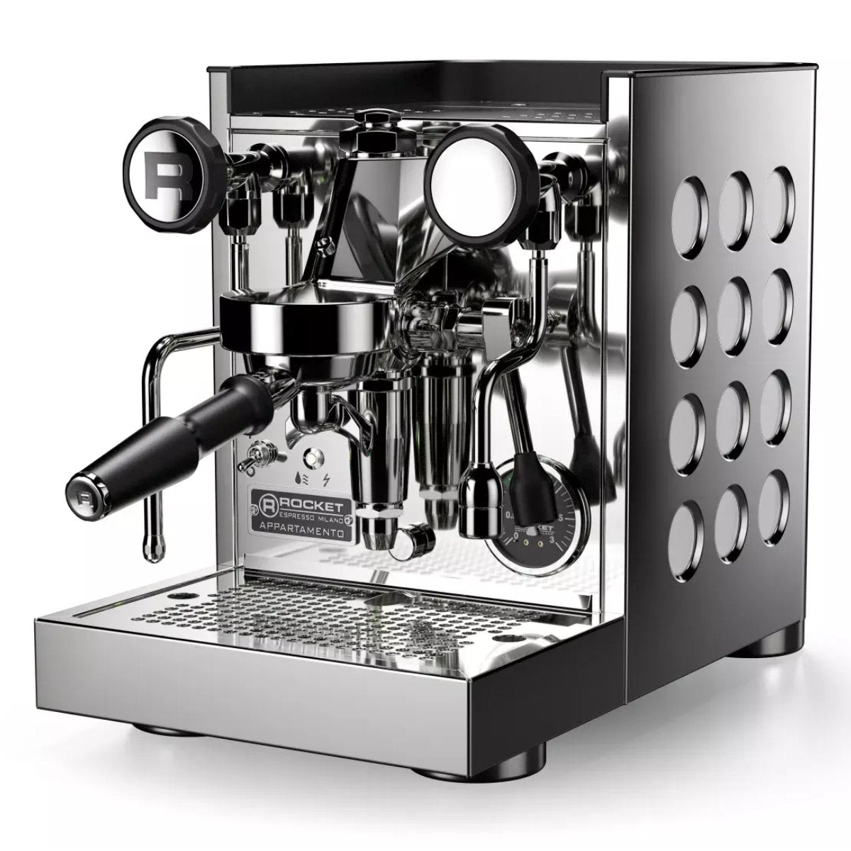 Rocket Appartamento TCA Espresso Machine - Temperature Control - Steel/White