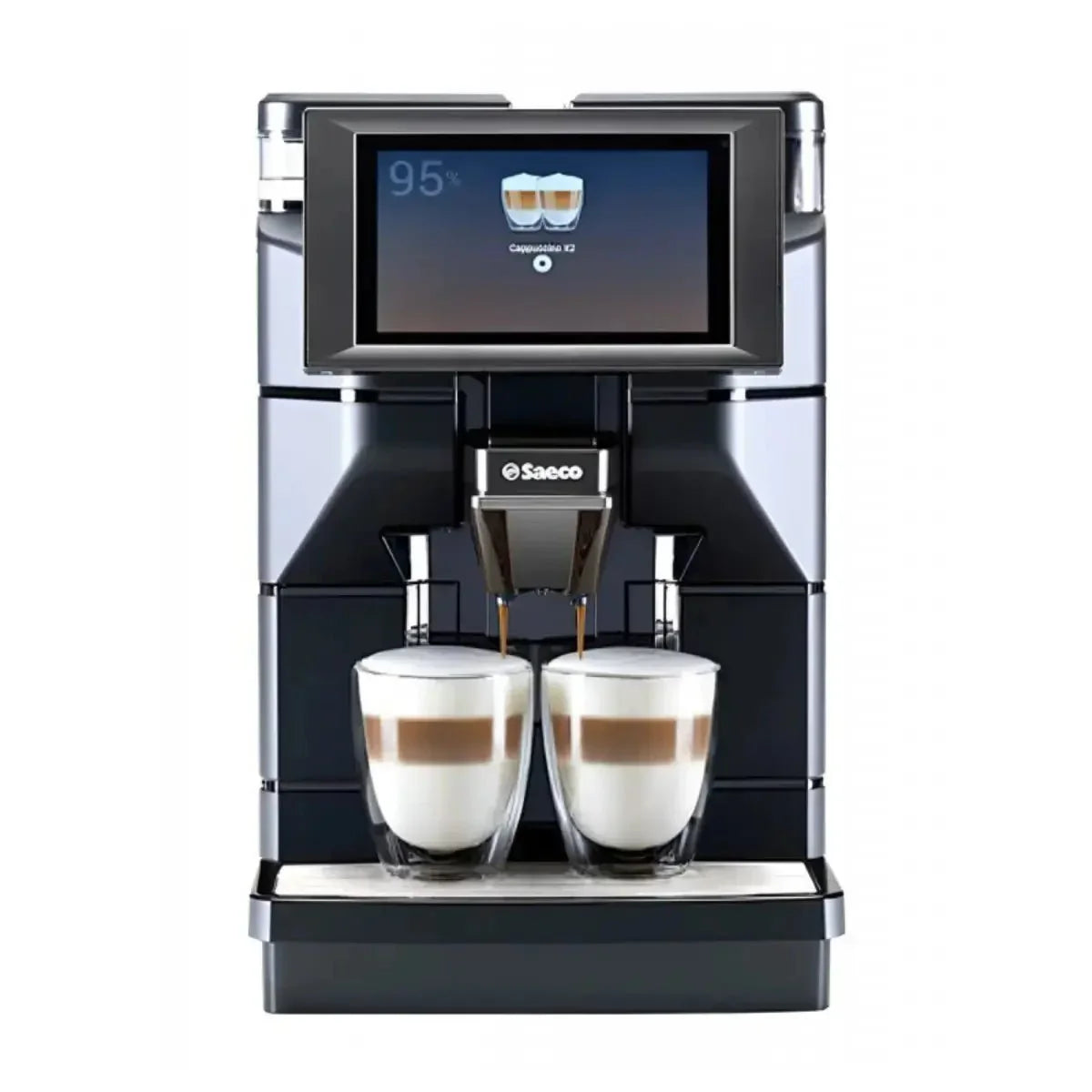 Saeco Magic M1 Espresso Machine + Saeco FR7L-N Fridge Home Bundle Kit