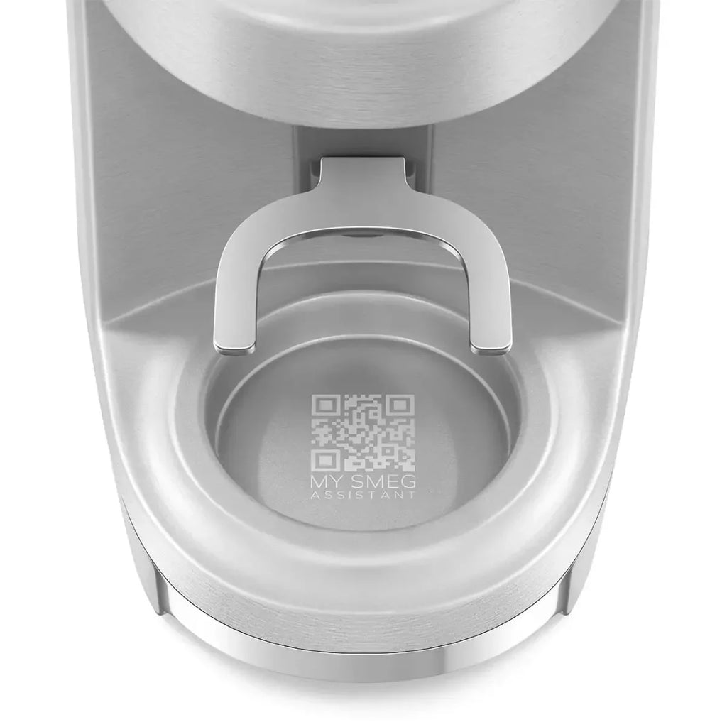 Smeg CGF02 Mini Pro Coffee Grinder in Stainless Steel