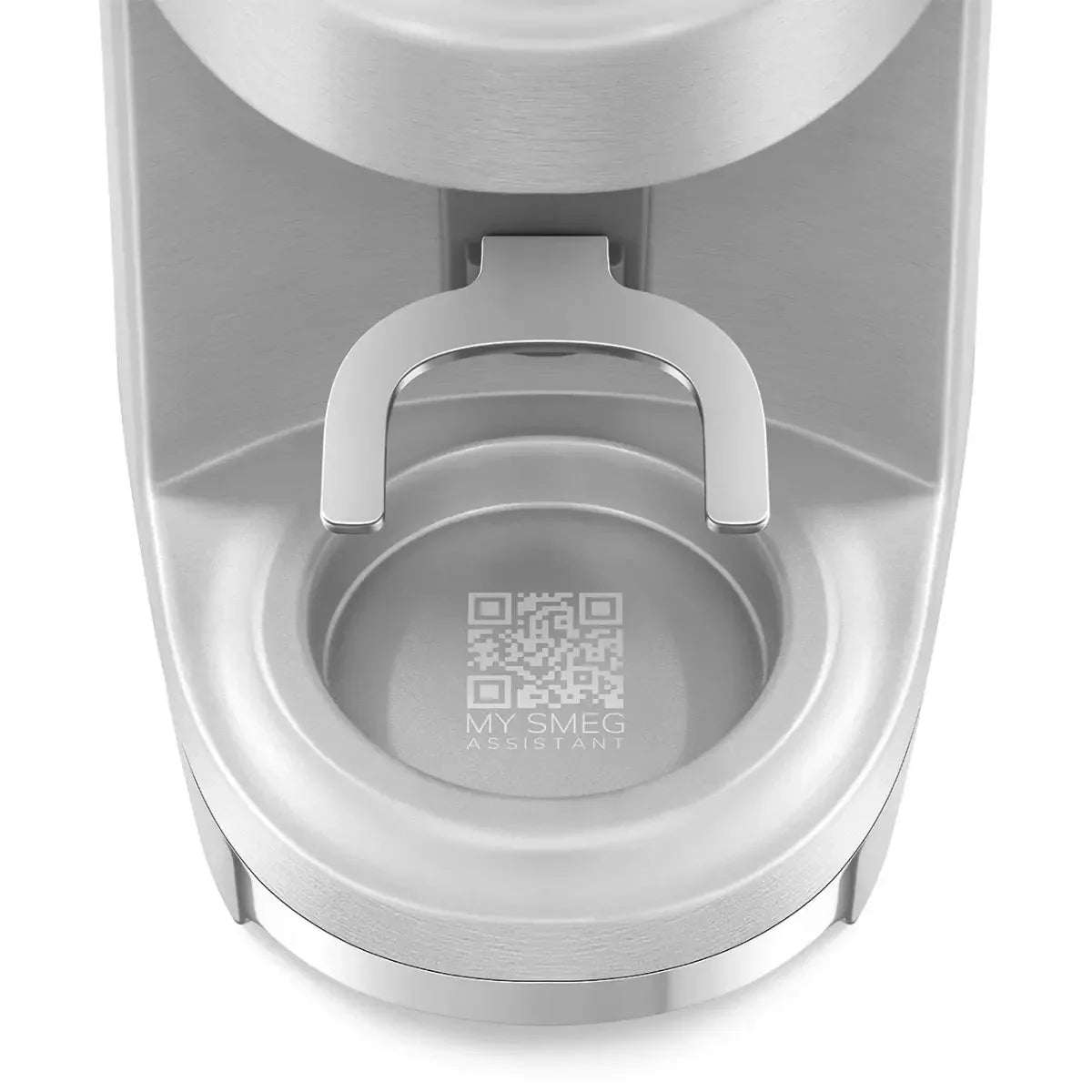 Smeg CGF02 Mini Pro Coffee Grinder in Stainless Steel