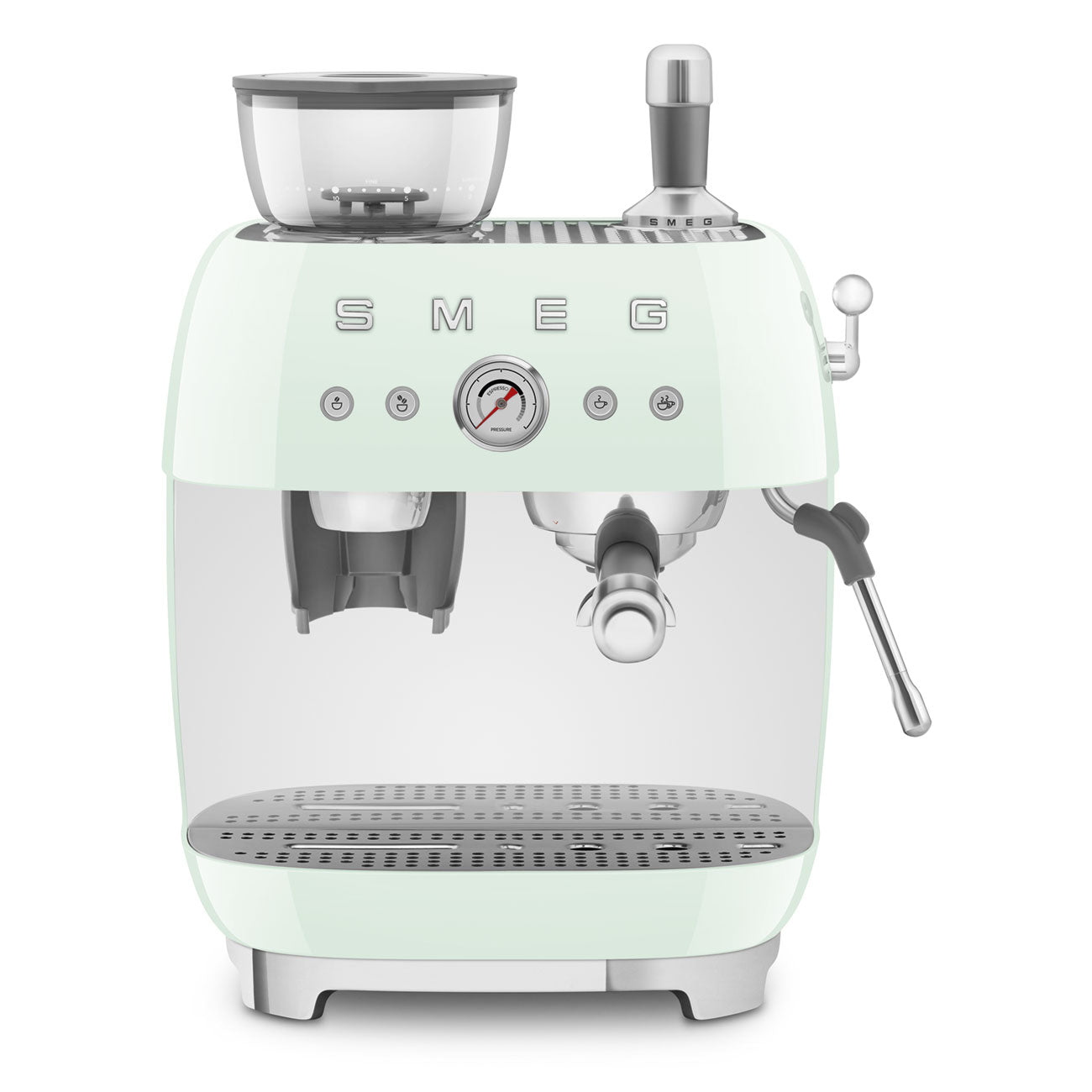 Smeg EGF03 Espresso Coffee Machine 50's Style - with Grinder