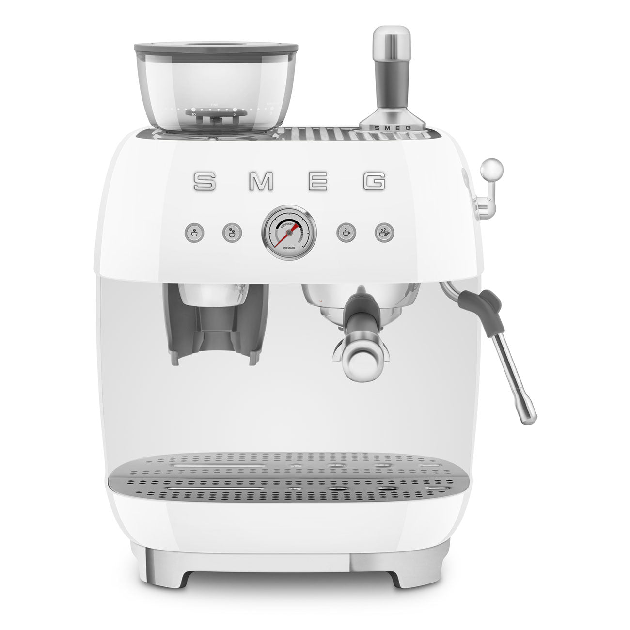 Smeg EGF03 Espresso Coffee Machine 50's Style - with Grinder