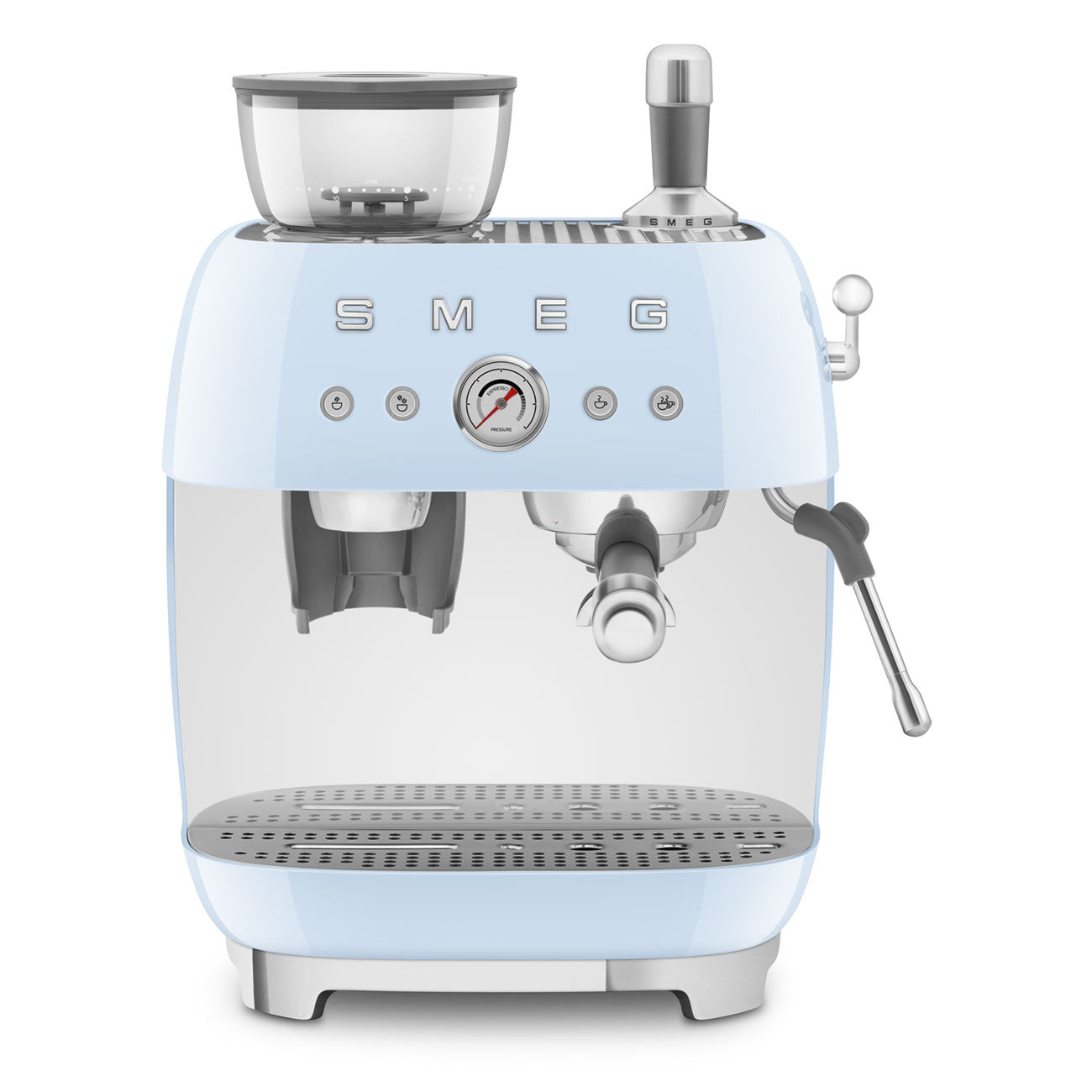 Smeg EGF03 Espresso Coffee Machine 50's Style - with Grinder