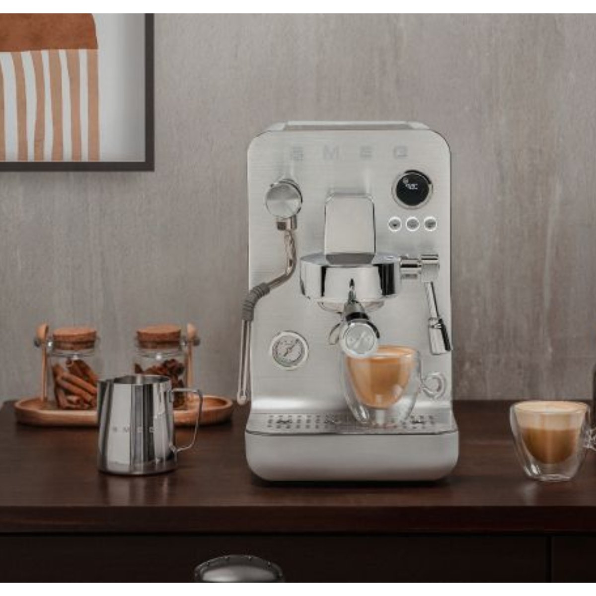 Smeg EMC02 MiniPro - Semi Professional Espresso Machine